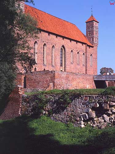 zamek w Lidzbarku Warmińskim